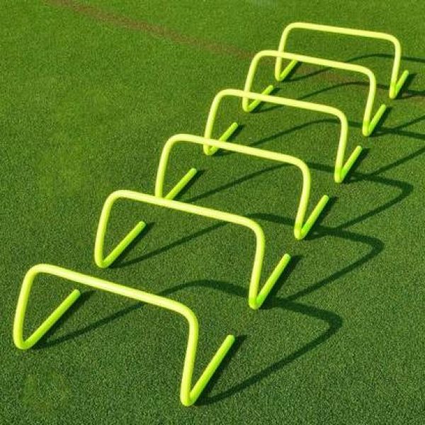 MRT SPORTS PVC Speed Hurdles (For Adults Pack of 12)