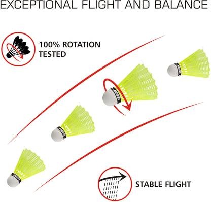 Silver's FIRE Badminton Combo- 2 Rackets with Shuttle Pack of 3 Badminton Kit (NA) - Image 2