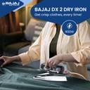 BAJAJ DX 2 600 W Dry Iron (Black) - Image 3